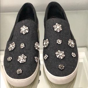 Michael Kors gem slip ons